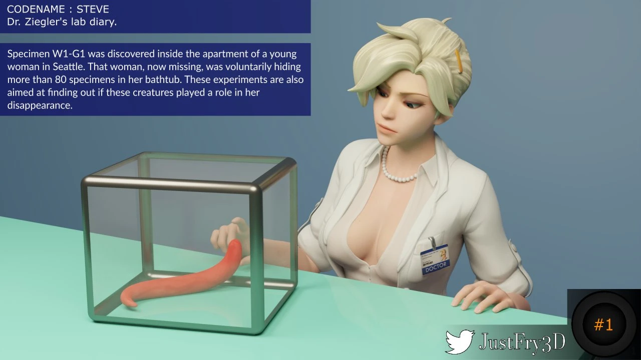 Mercy - Codename STEVE porn comic picture 1