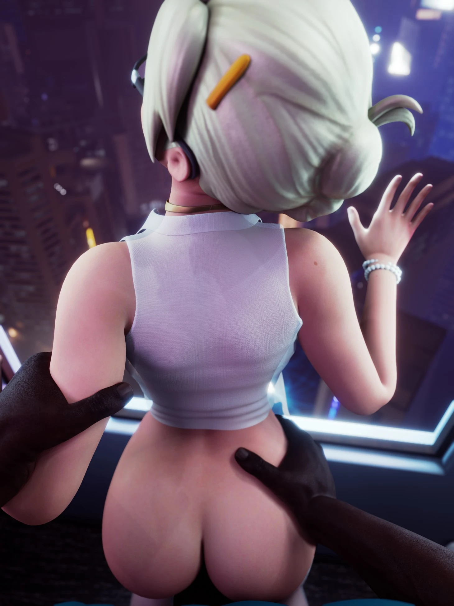 Mercy Stress Relief porn comic picture 17