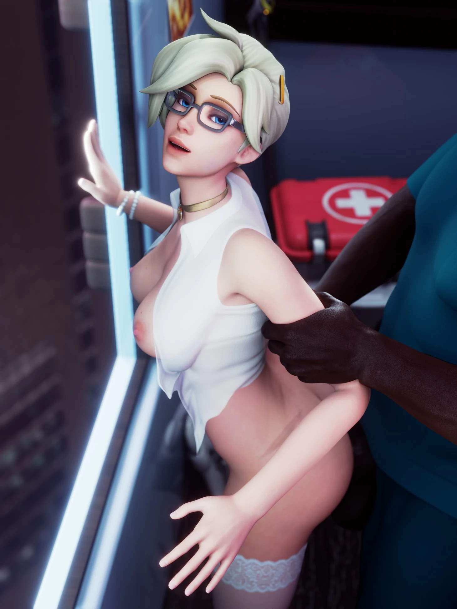 Mercy Stress Relief porn comic picture 19