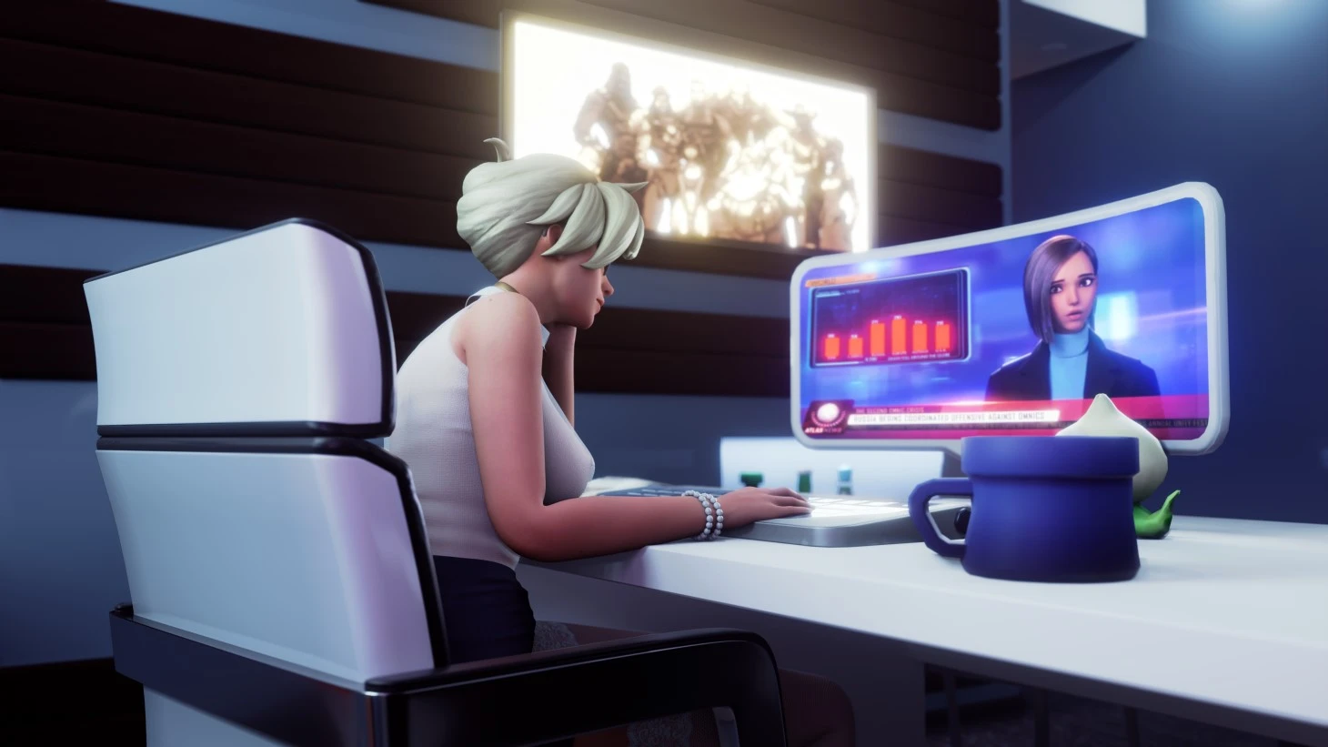 Mercy Stress Relief porn comic picture 3