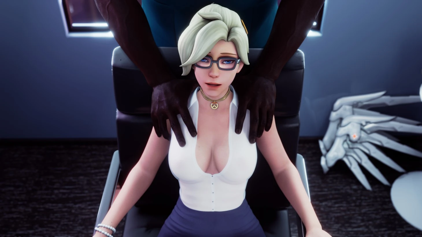 Mercy Stress Relief porn comic picture 5