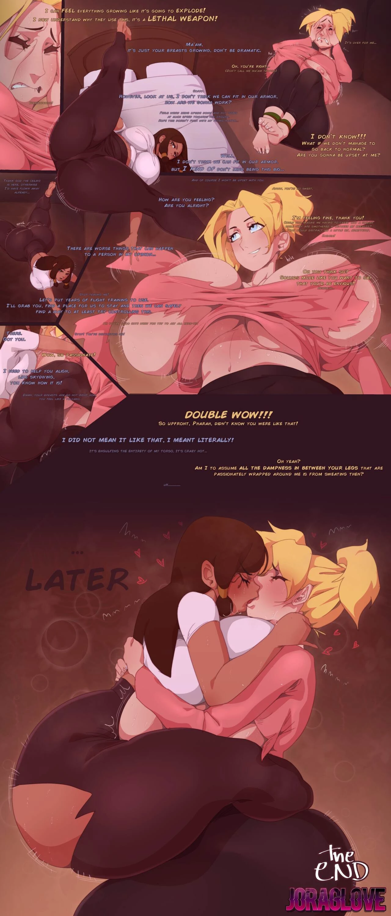 Mercy x pharah porn comic picture 4