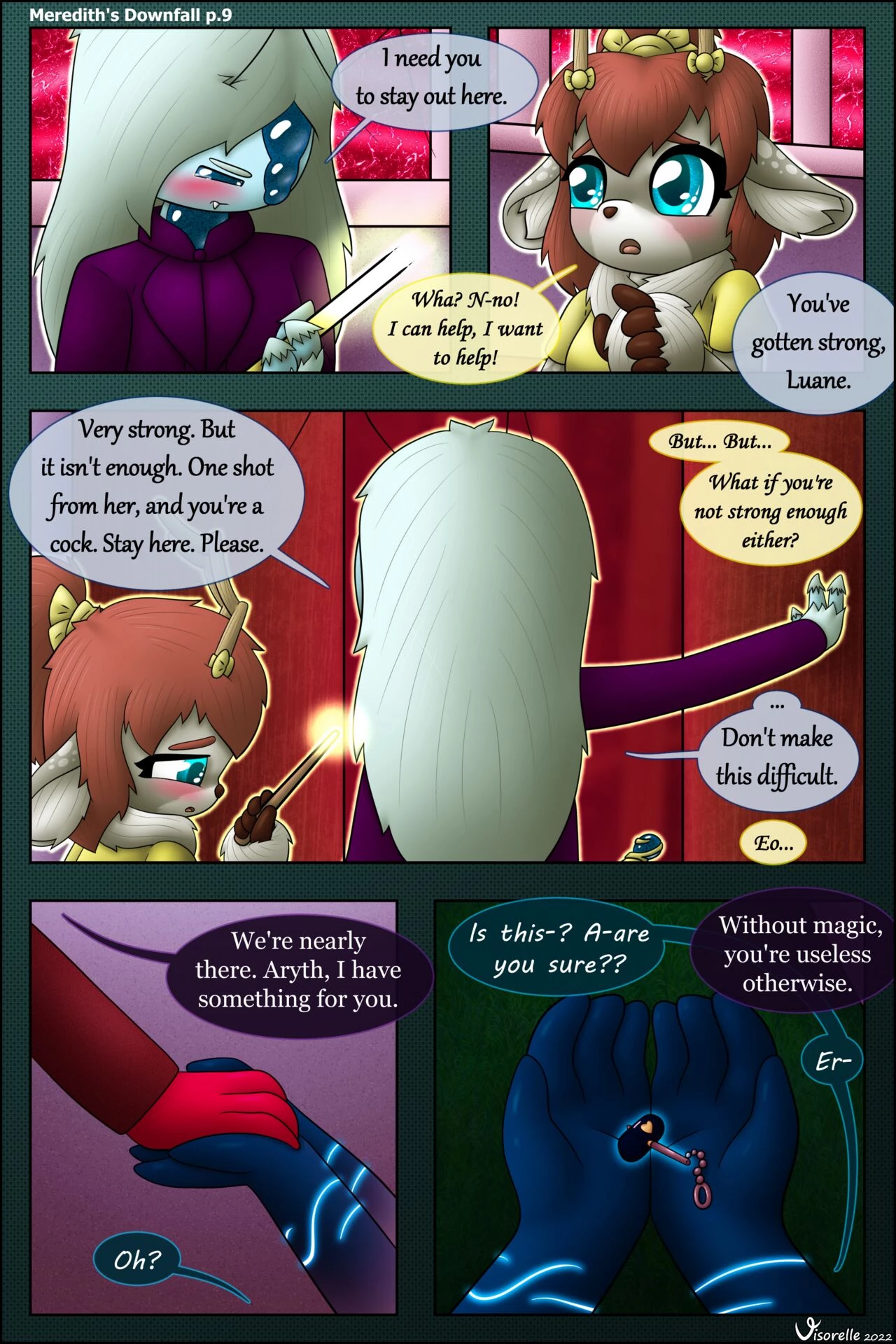 Meredith's Downfall porn comic picture 10