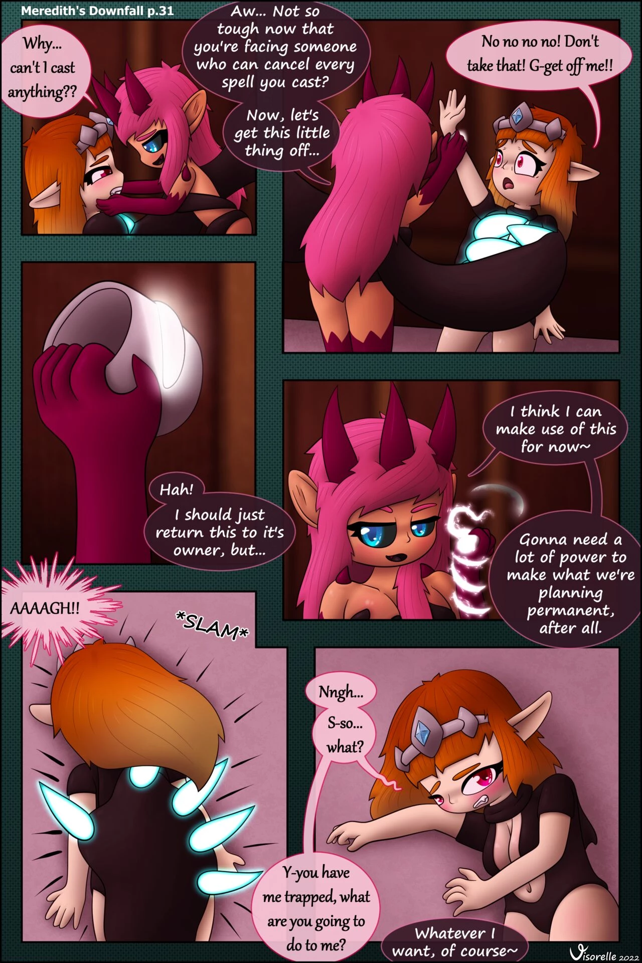 Meredith's Downfall porn comic picture 32