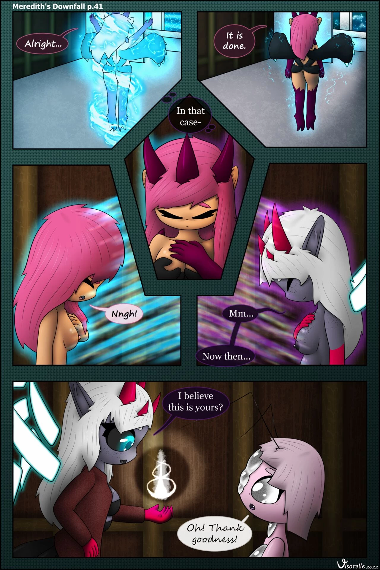 Meredith's Downfall porn comic picture 42