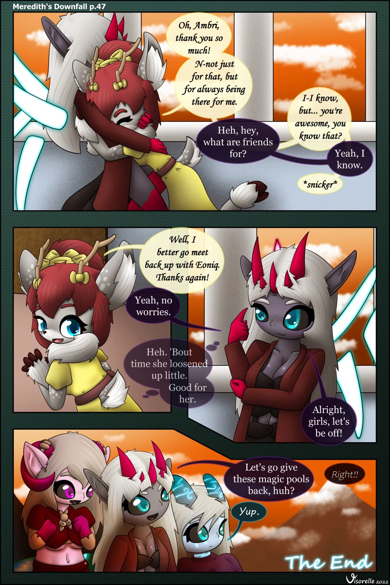 Meredith's Downfall porn comic picture 48