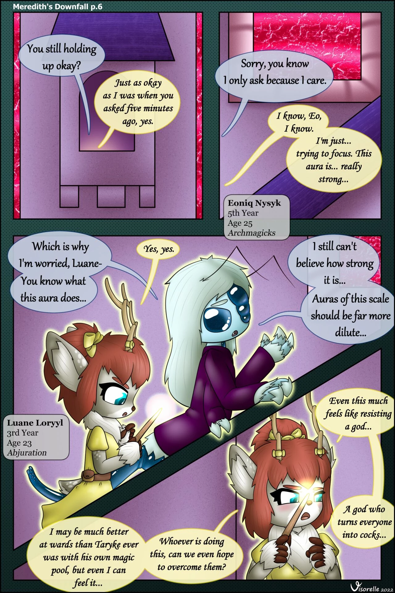 Meredith's Downfall porn comic picture 7