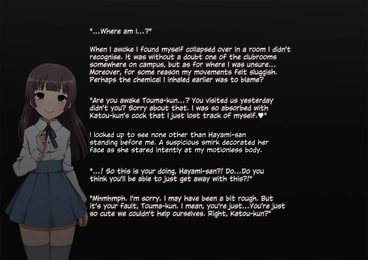 Mesu Ochi Daigaku ~Inran Josou Dorei ni Otosareta Yuutousei no Matsuro~ porn comic picture 20