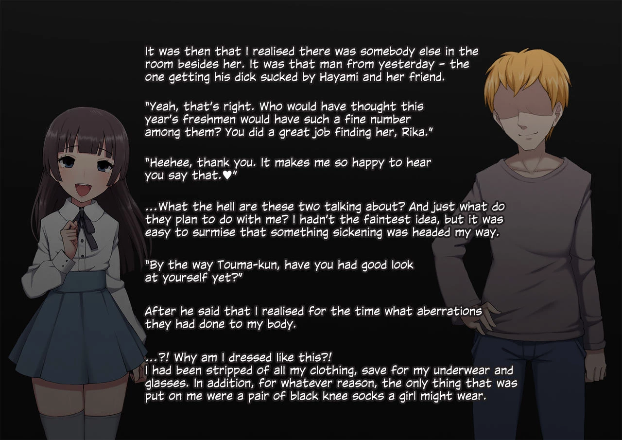 Mesu Ochi Daigaku ~Inran Josou Dorei ni Otosareta Yuutousei no Matsuro~ porn comic picture 21