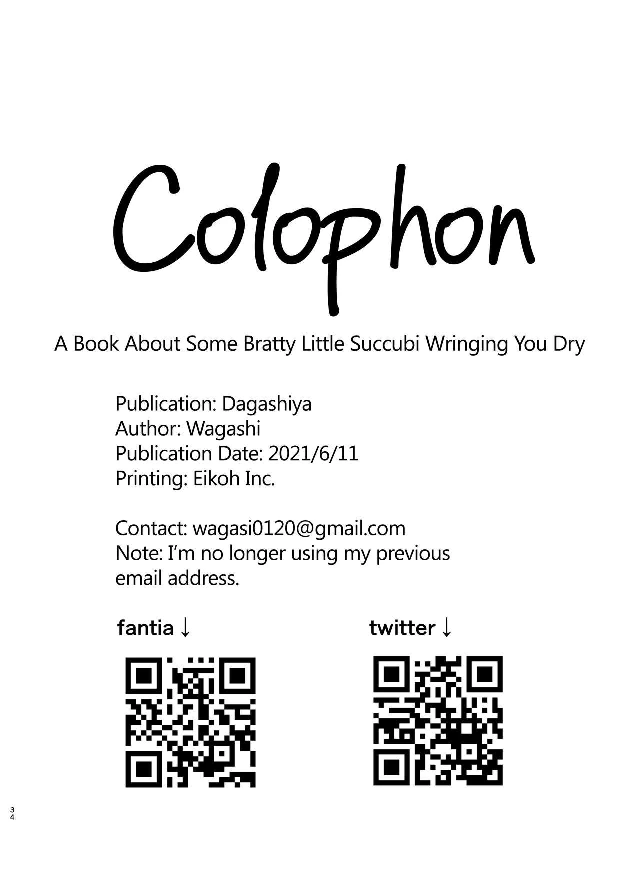 Mesugaki Succubus-tachi ni Shiboritorareru Hon | A Book About Some Bratty Little Succubi Wringing You Dry porn comic picture 34