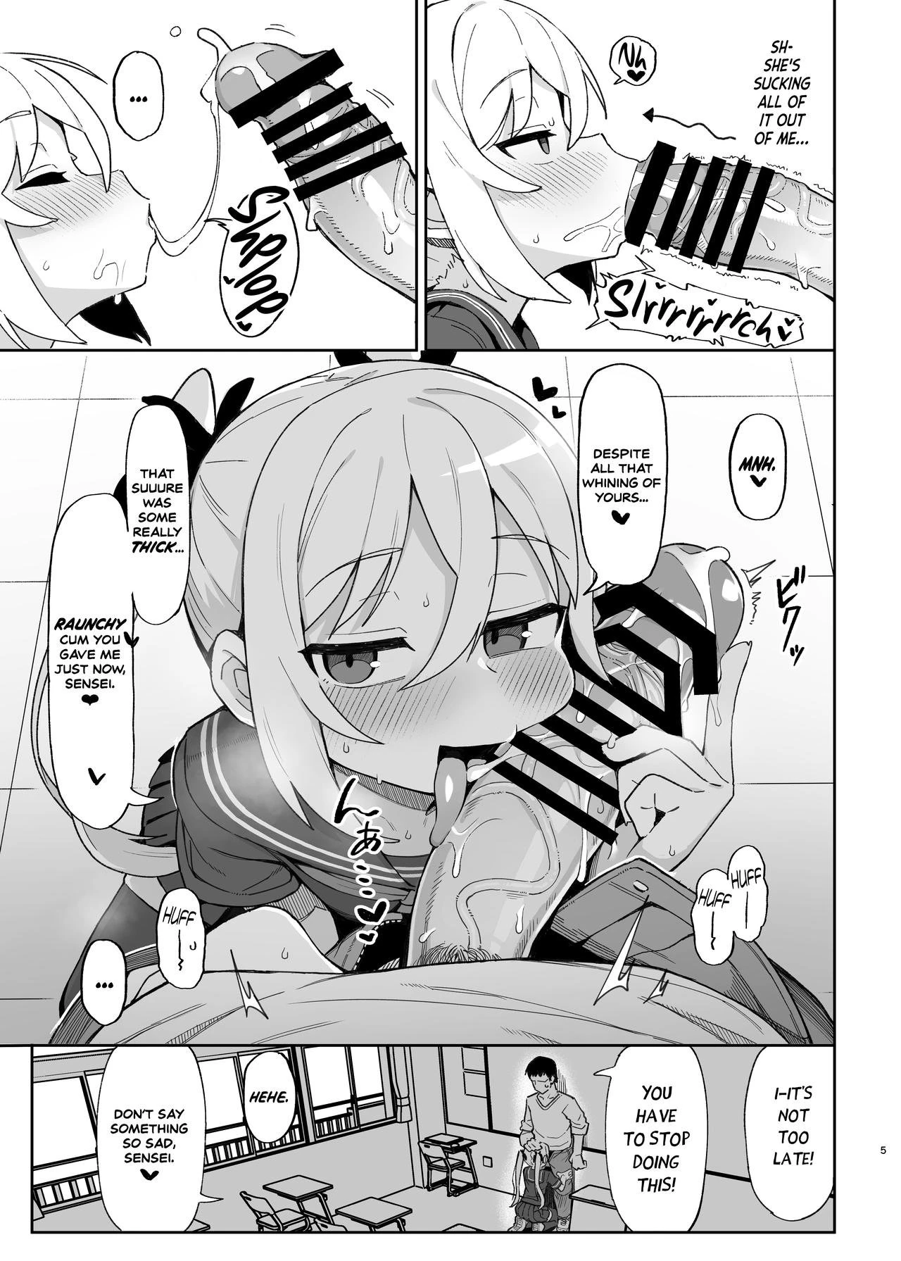 Mesugaki Succubus-tachi ni Shiboritorareru Hon | A Book About Some Bratty Little Succubi Wringing You Dry porn comic picture 5