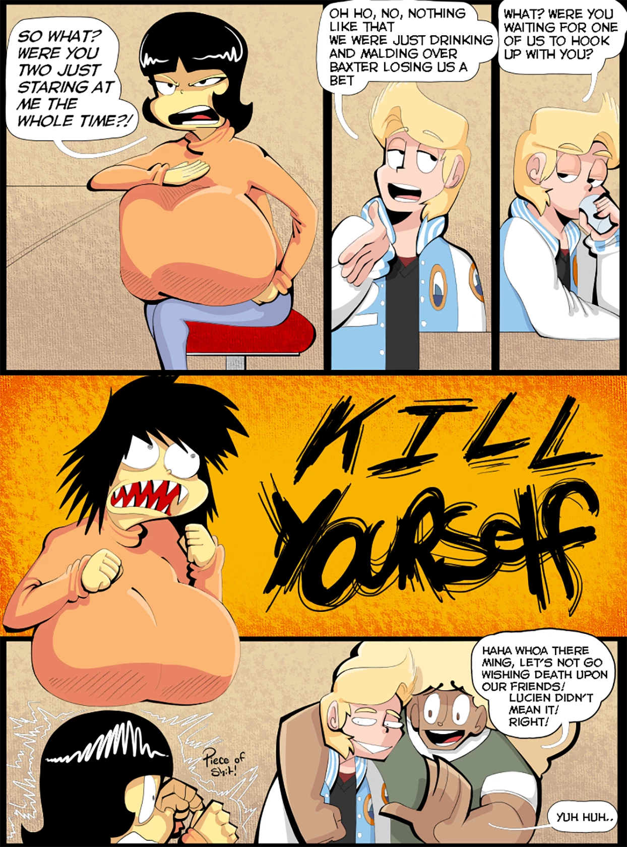 Meteor Creek: Fight Club porn comic picture 34