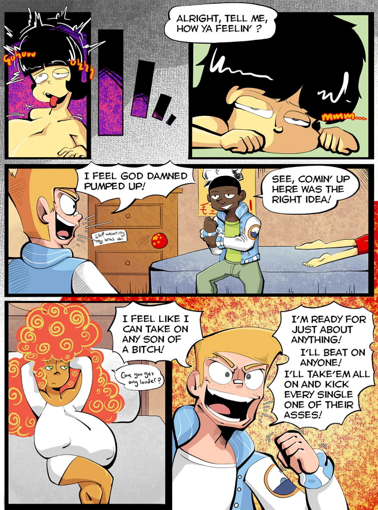 Meteor Creek: Fight Club porn comic picture 6