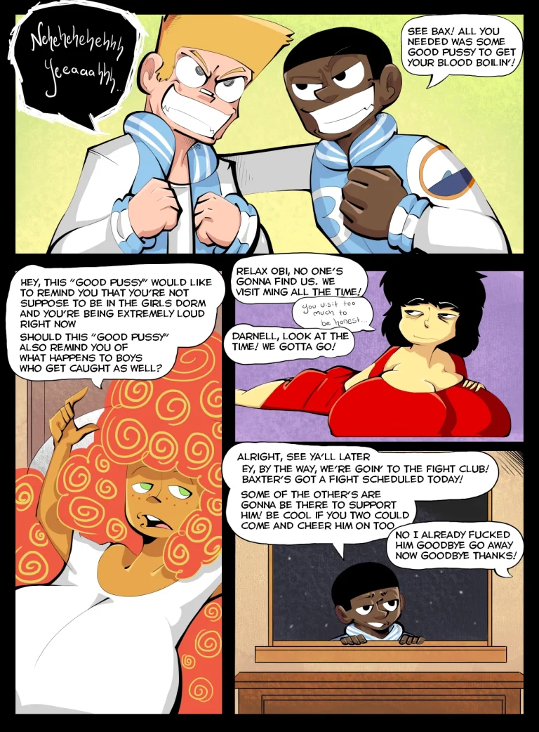 Meteor Creek: Fight Club porn comic picture 7