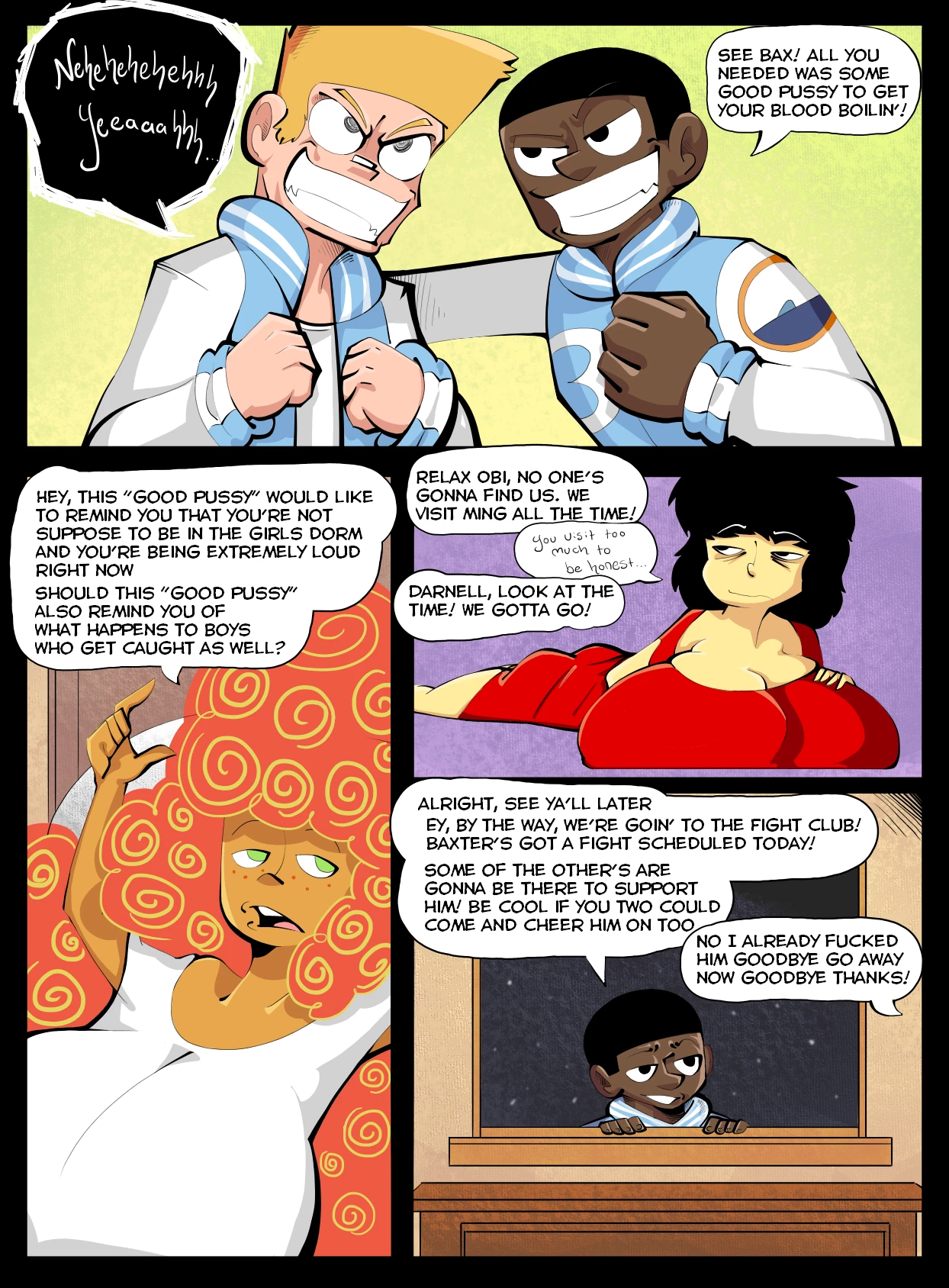 Meteor Creek: Fight Club porn comic picture 7