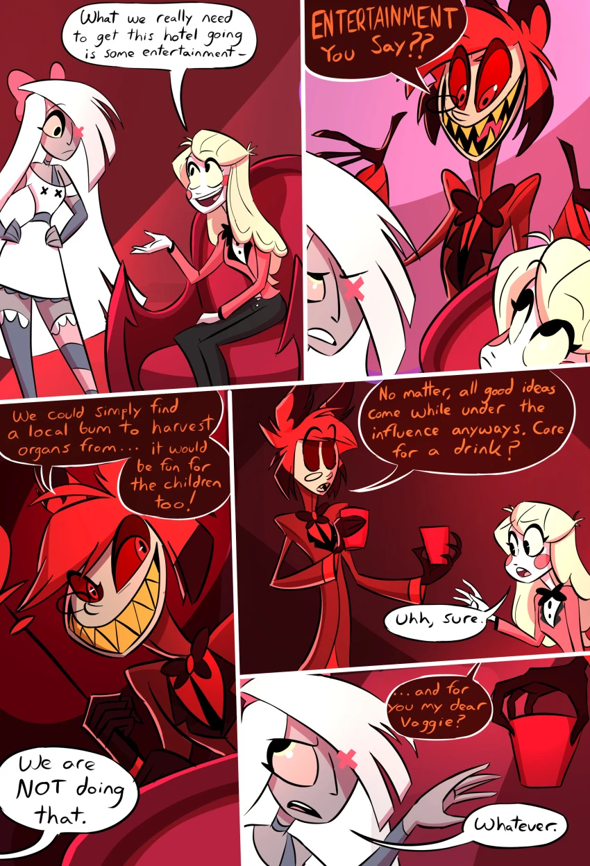 Mewro (Hazbin hotel) porn comic picture 1