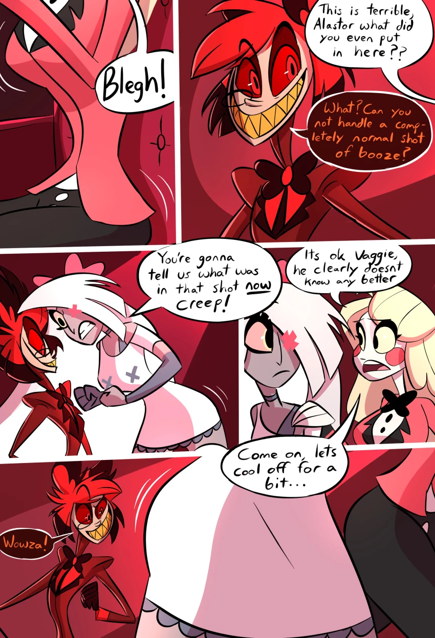 Mewro (Hazbin hotel) porn comic picture 2