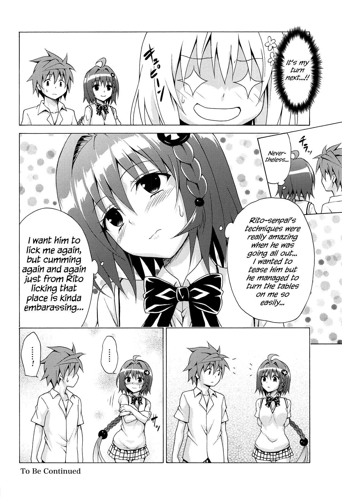 Mezase! Rakuen Keikaku - Chapter 6 (To Love-Ru) [Kasukabe Taro] porn comic picture 35