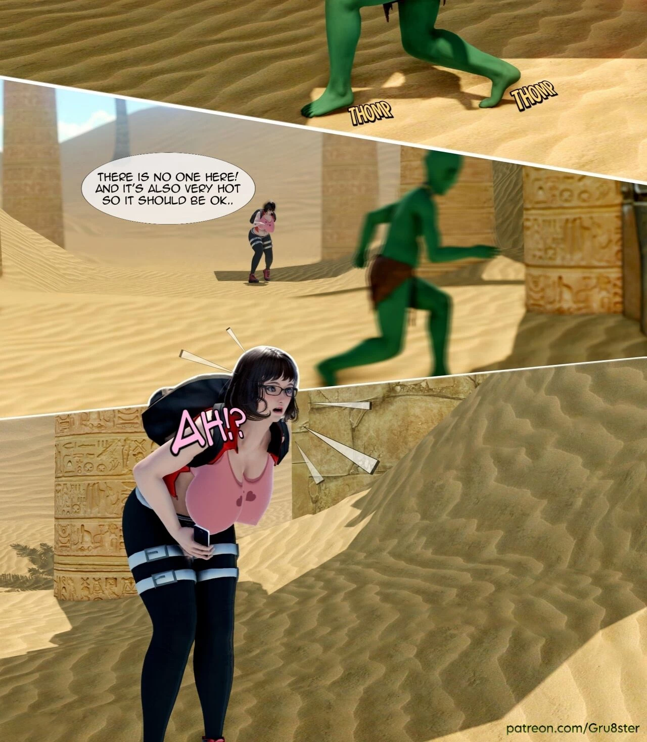 Mia & The Goblins porn comic picture 16