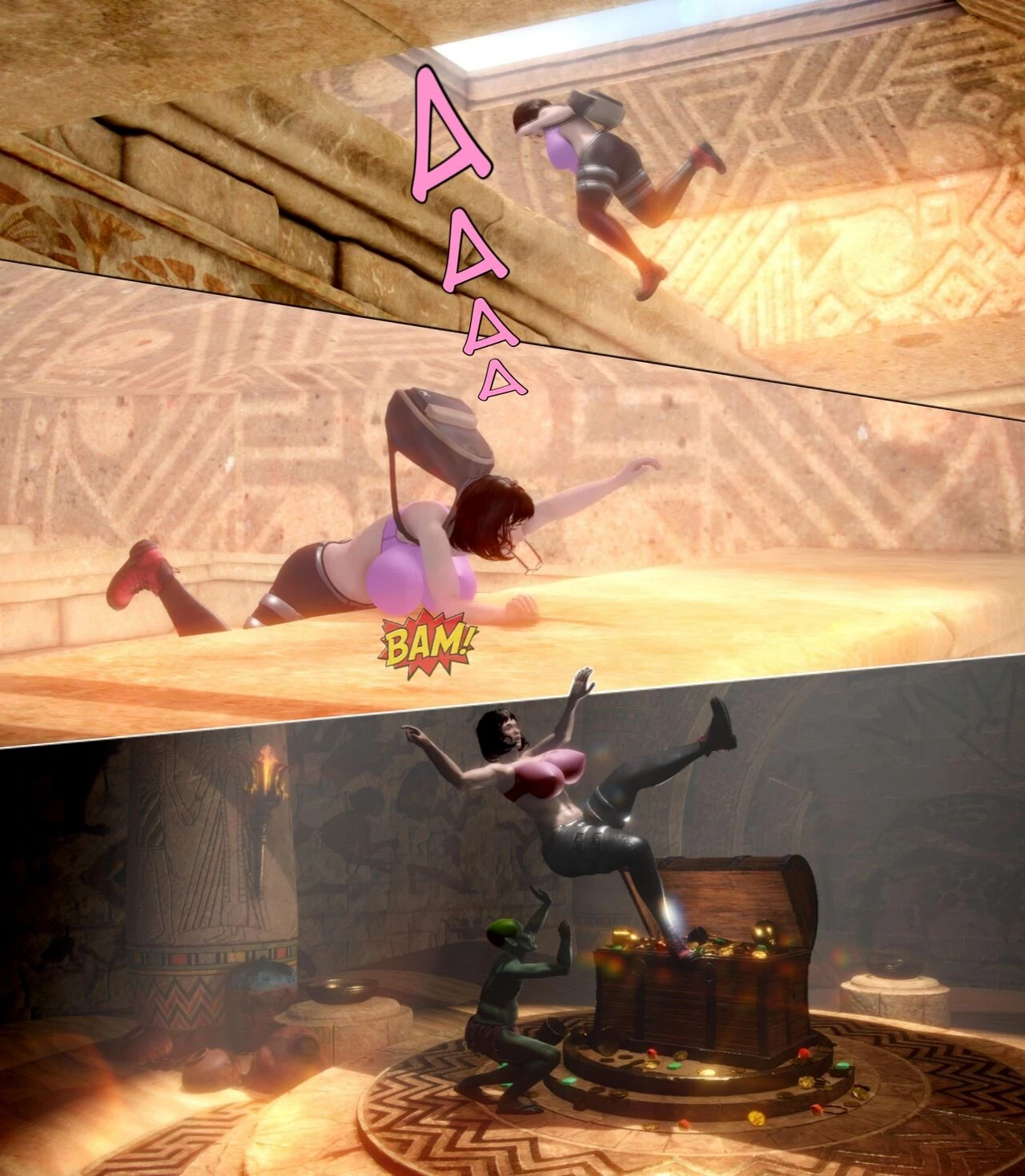 Mia & The Goblins porn comic picture 19