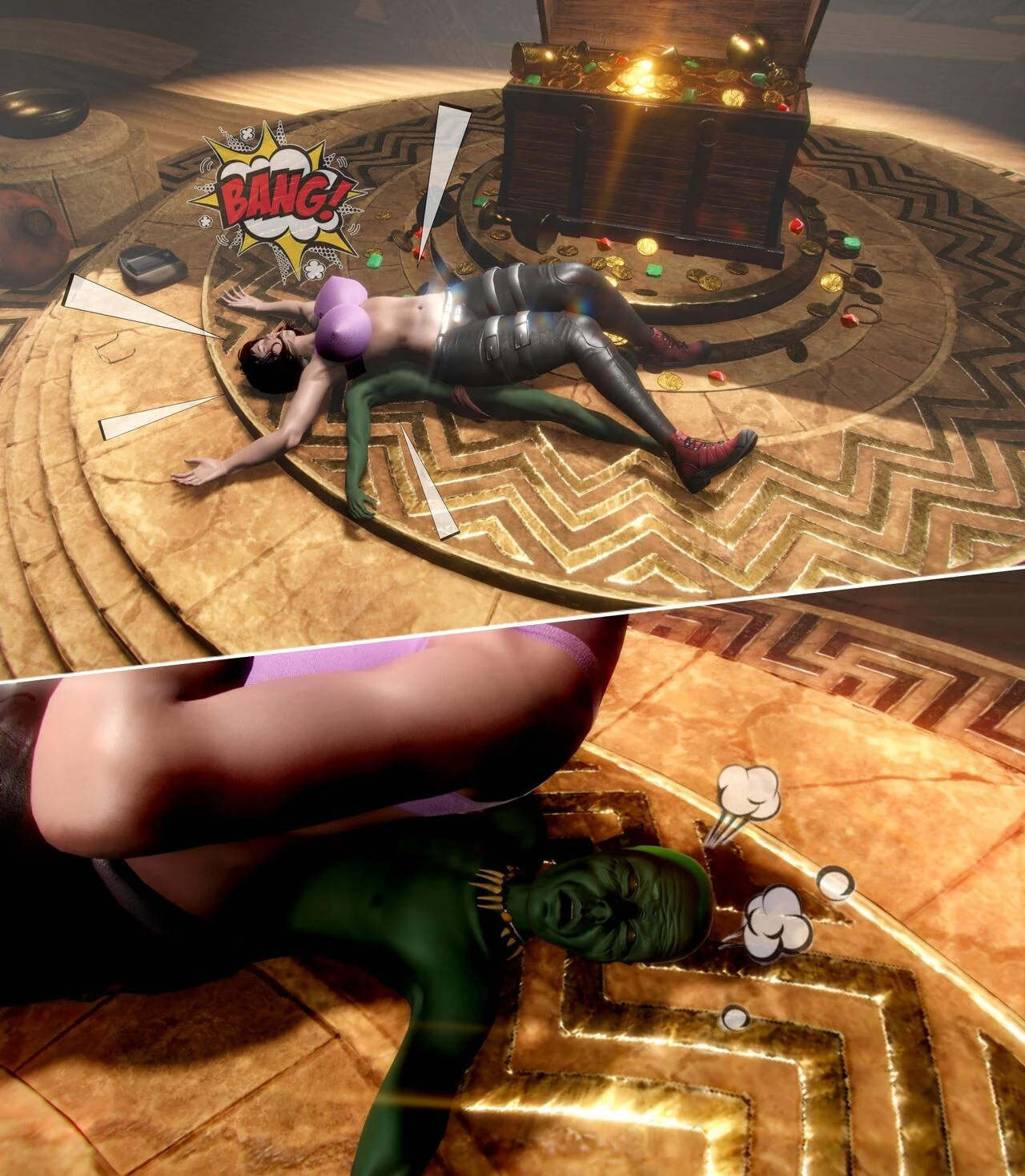 Mia & The Goblins porn comic picture 20