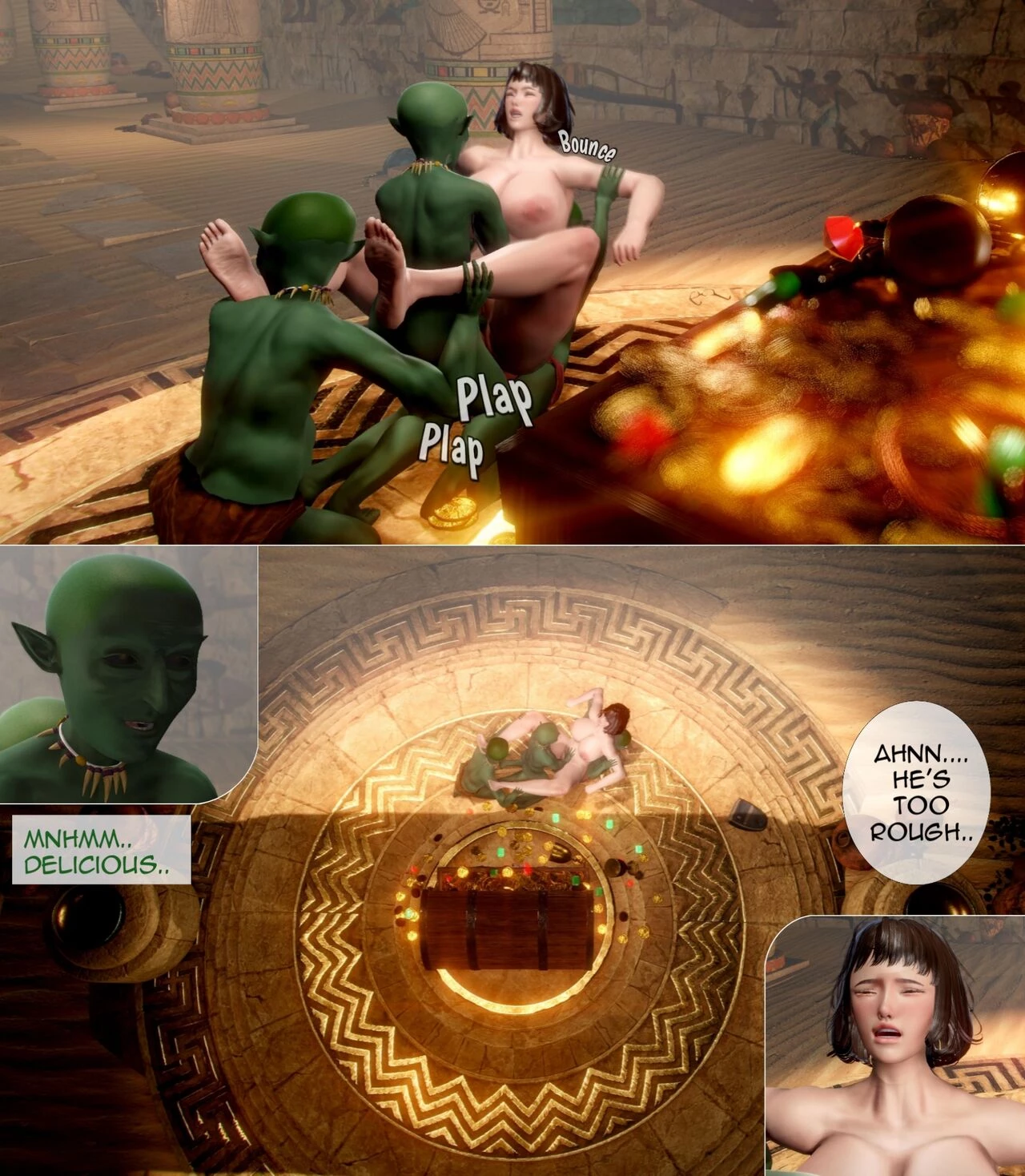 Mia & The Goblins porn comic picture 32