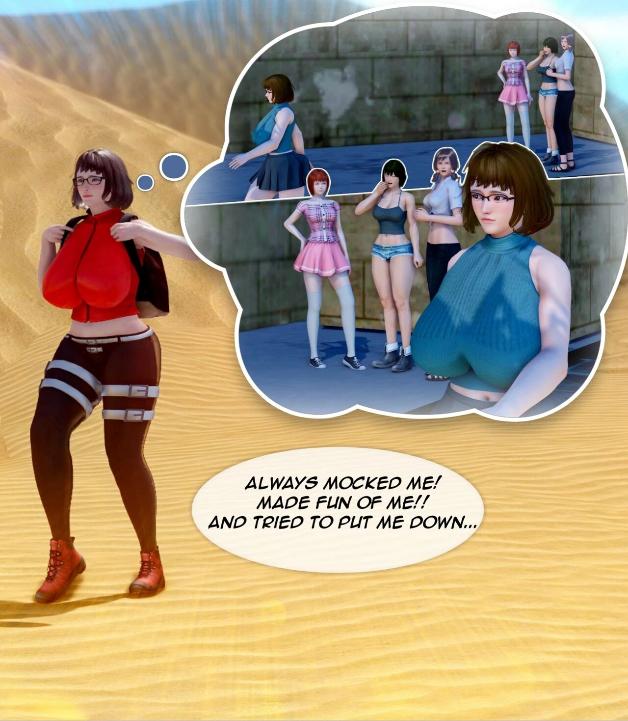 Mia & The Goblins porn comic picture 4