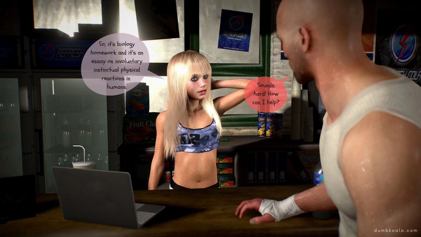 Mia's Homework porn comic picture 17