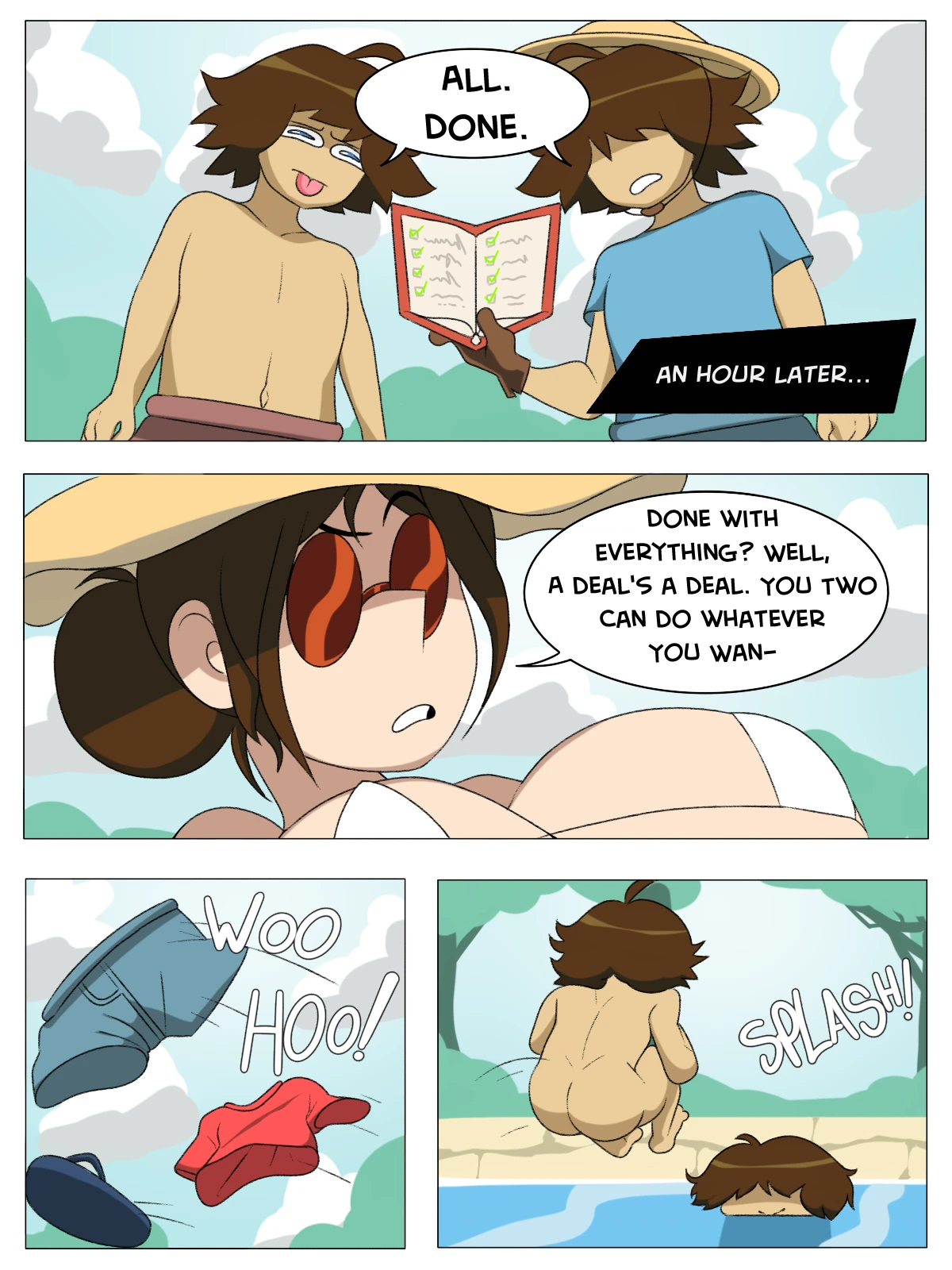 Mia's Mother's Day porn comic picture 8