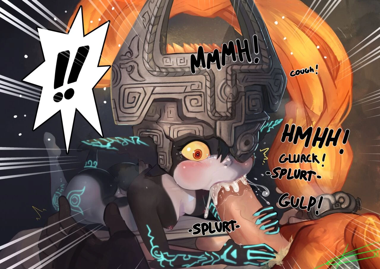 Midna & Link porn comic picture 29