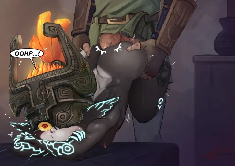 Midna & Link porn comic picture 47