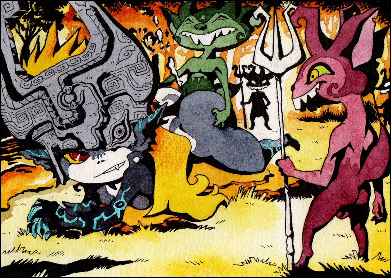 Midna, Queen of the Miniblins porn comic picture 14