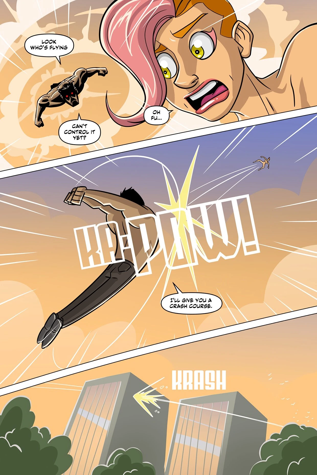 Mighty Honey 2 porn comic picture 5