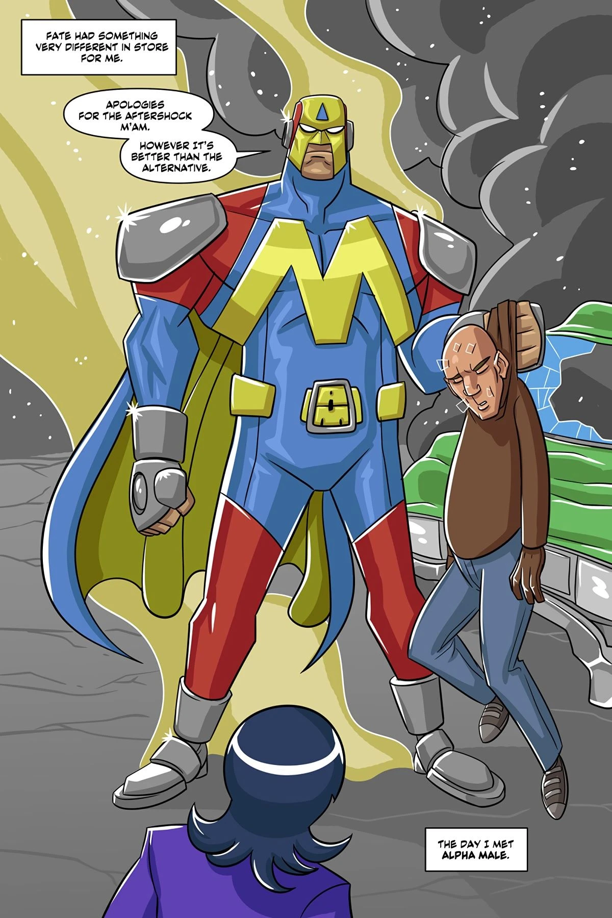 Mighty Honey porn comic picture 17