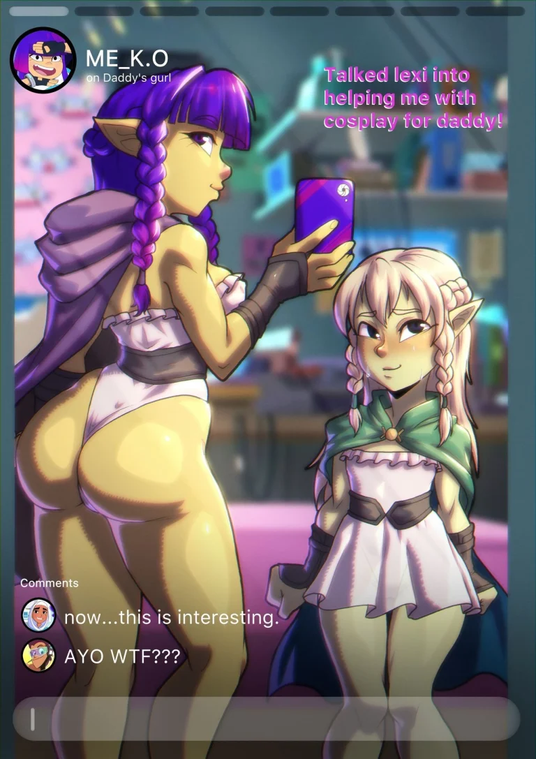 Miko's Livestream porn comic picture 10