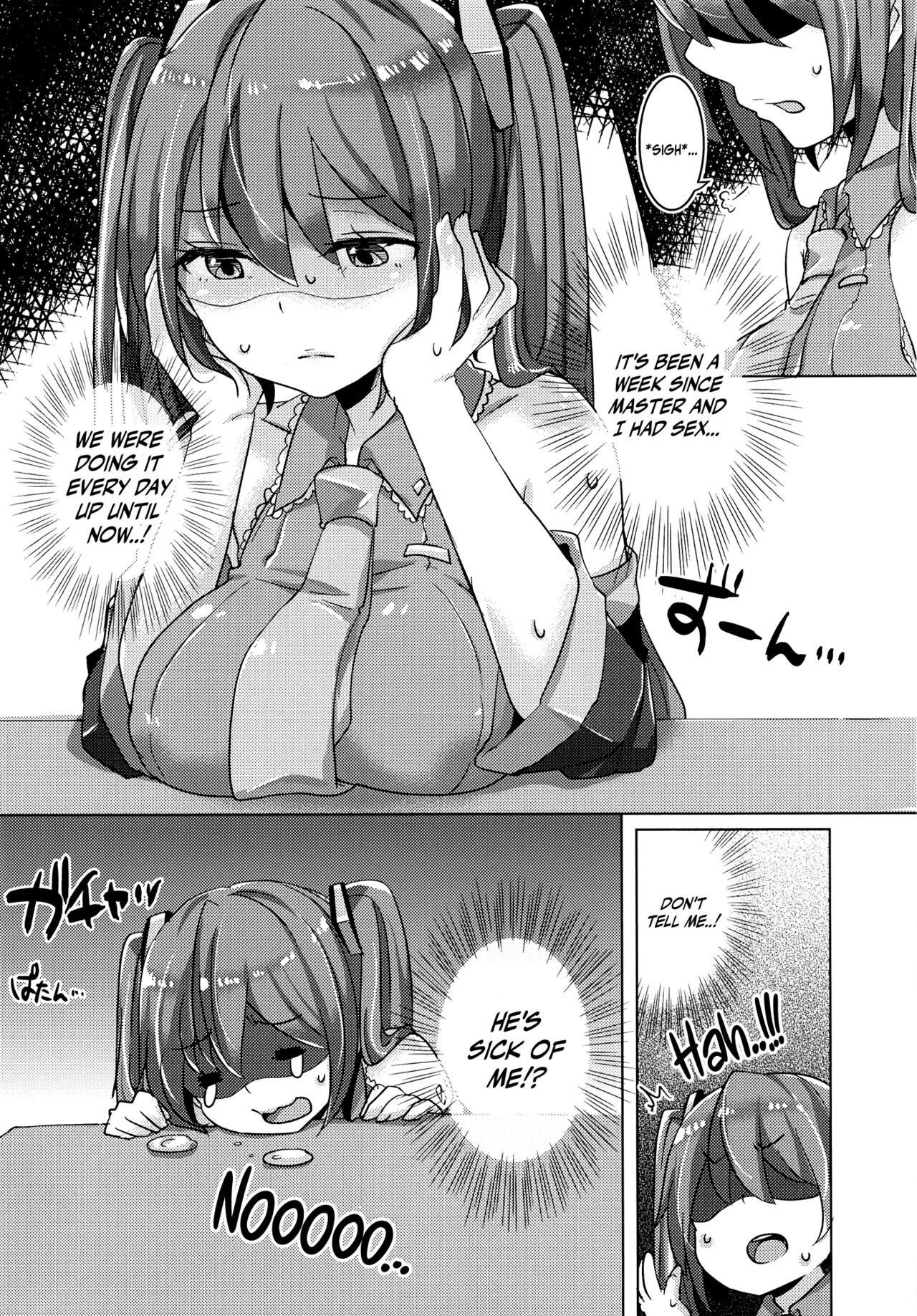 Miku-chan Wants to Do It Too | Miku-chan wa Itashitai porn comic picture 3