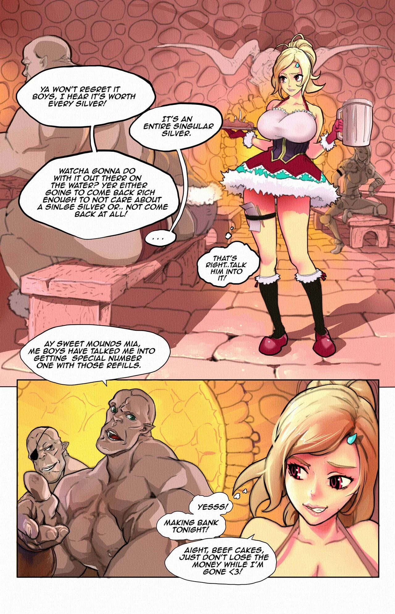 Mila Comic porn comic picture 1