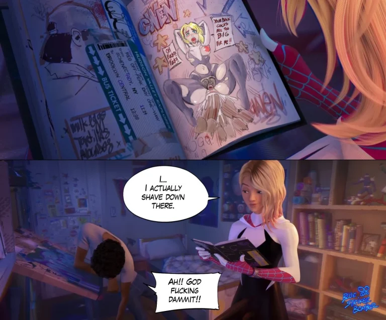 Miles Secret Drawings porn comic picture 11