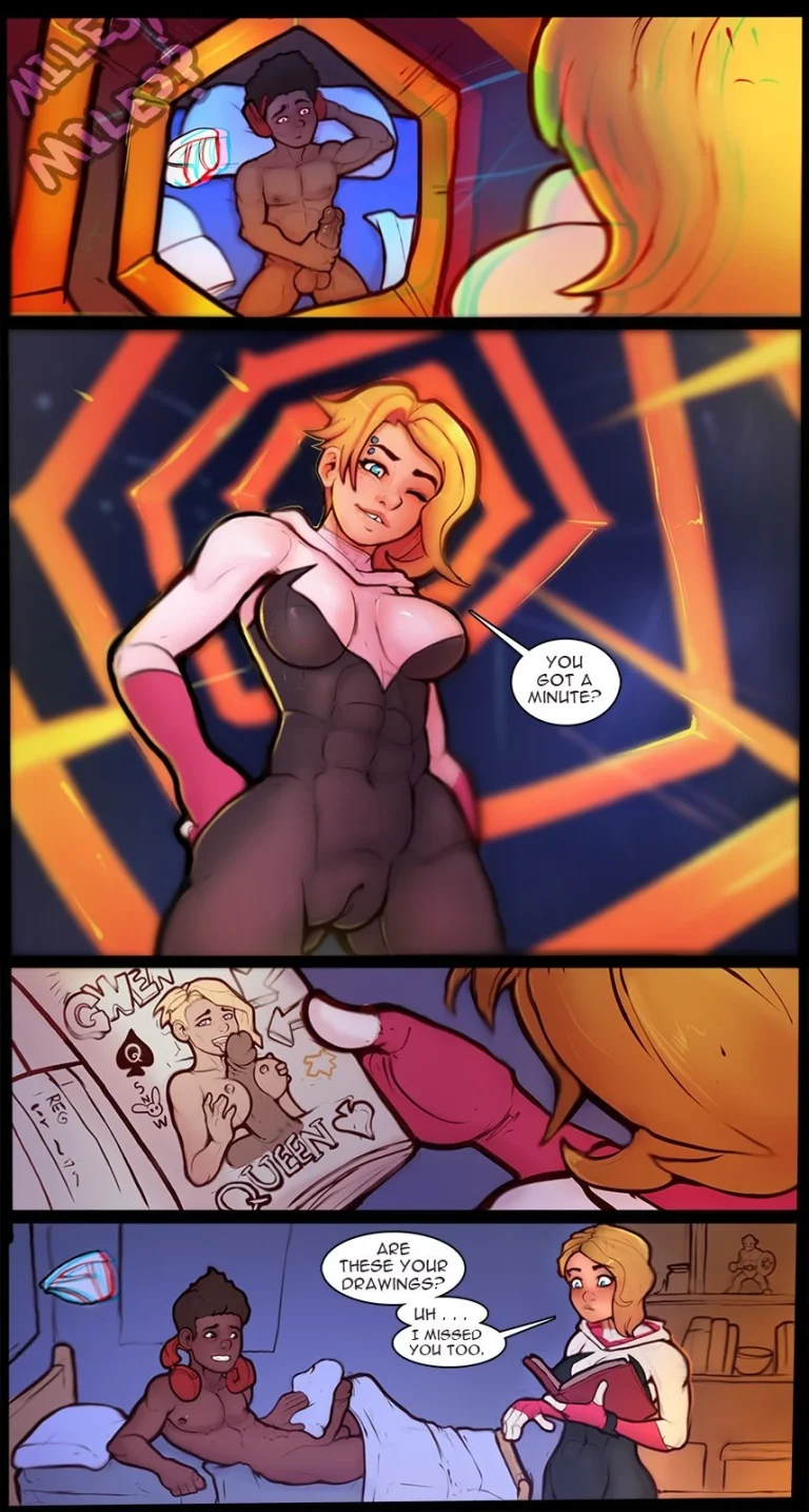 Miles Secret Drawings porn comic picture 2