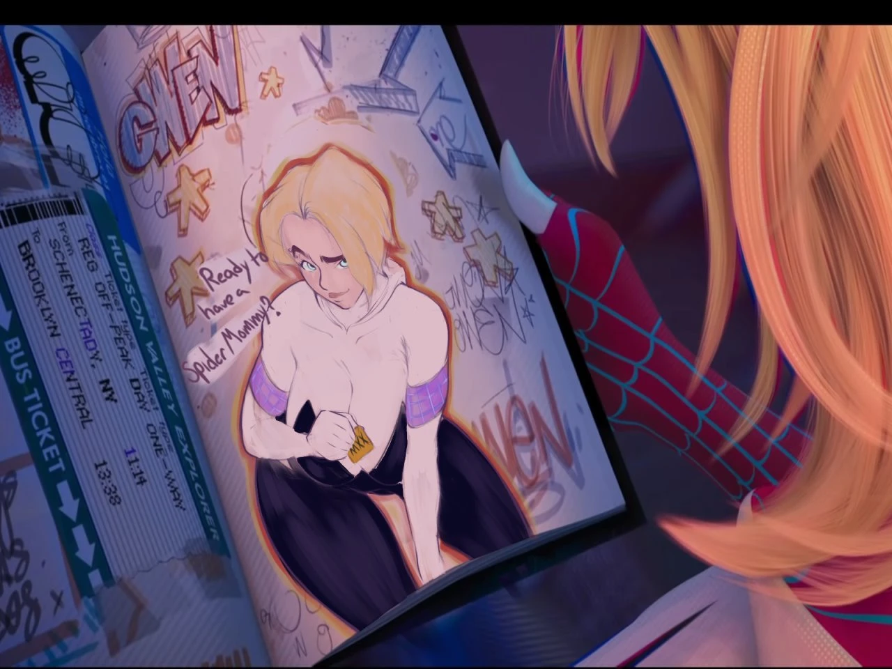 Miles Secret Drawings porn comic picture 25