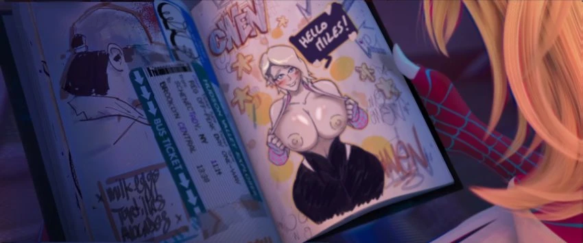 Miles Secret Drawings porn comic picture 32