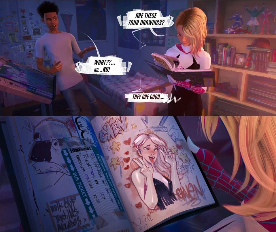 Miles Secret Drawings porn comic picture 5