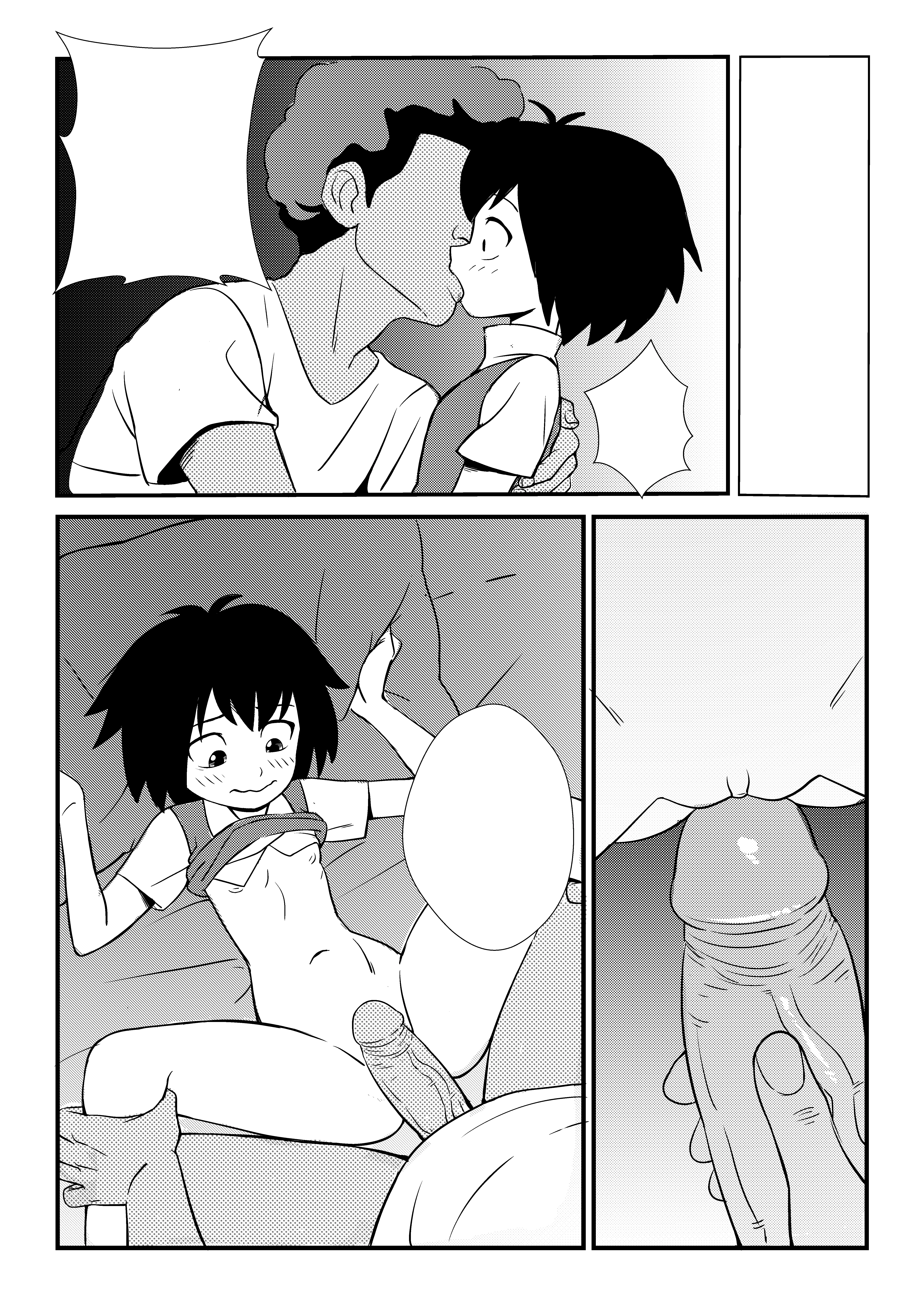 Miles x Peni porn comic picture 2