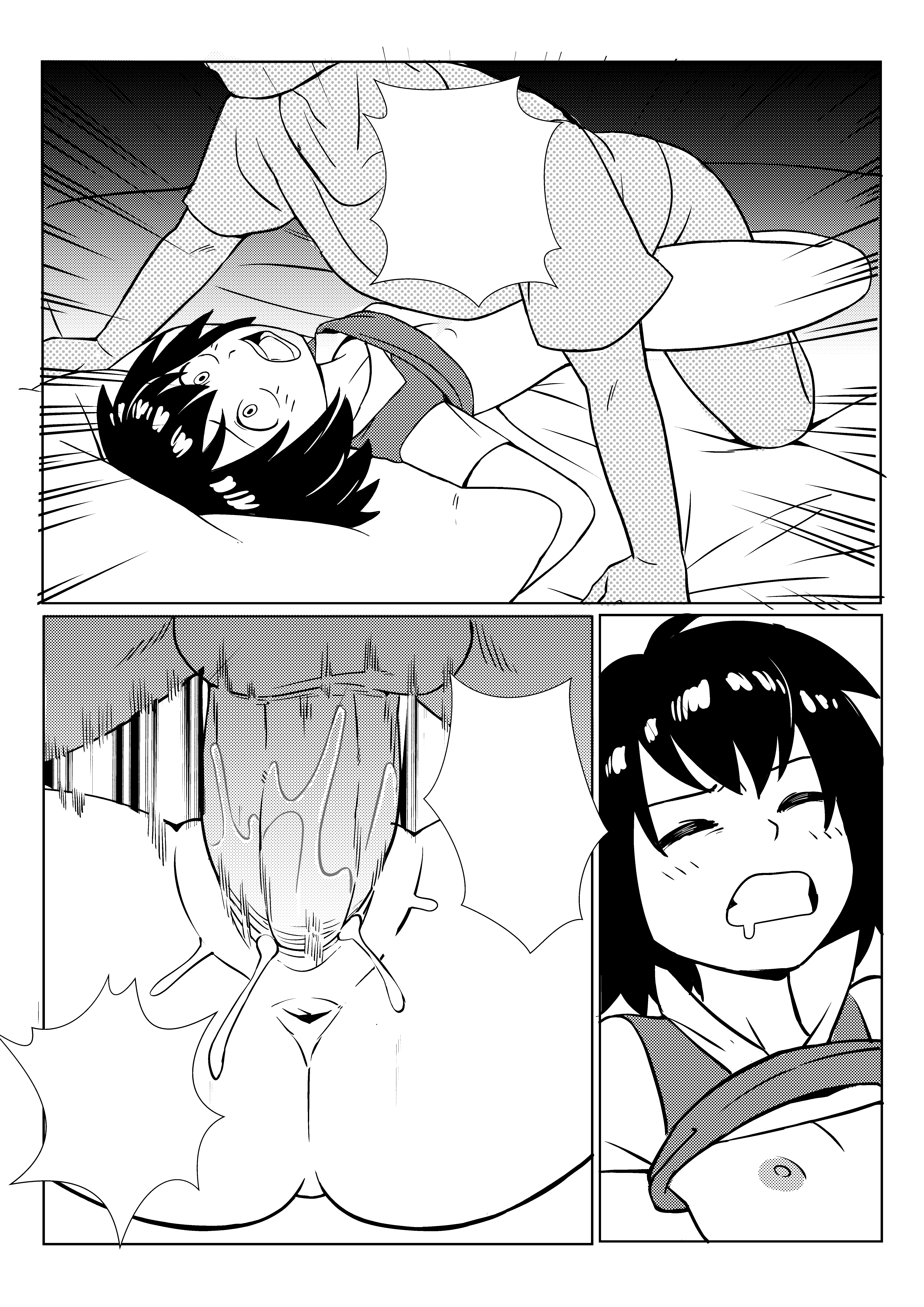Miles x Peni porn comic picture 3