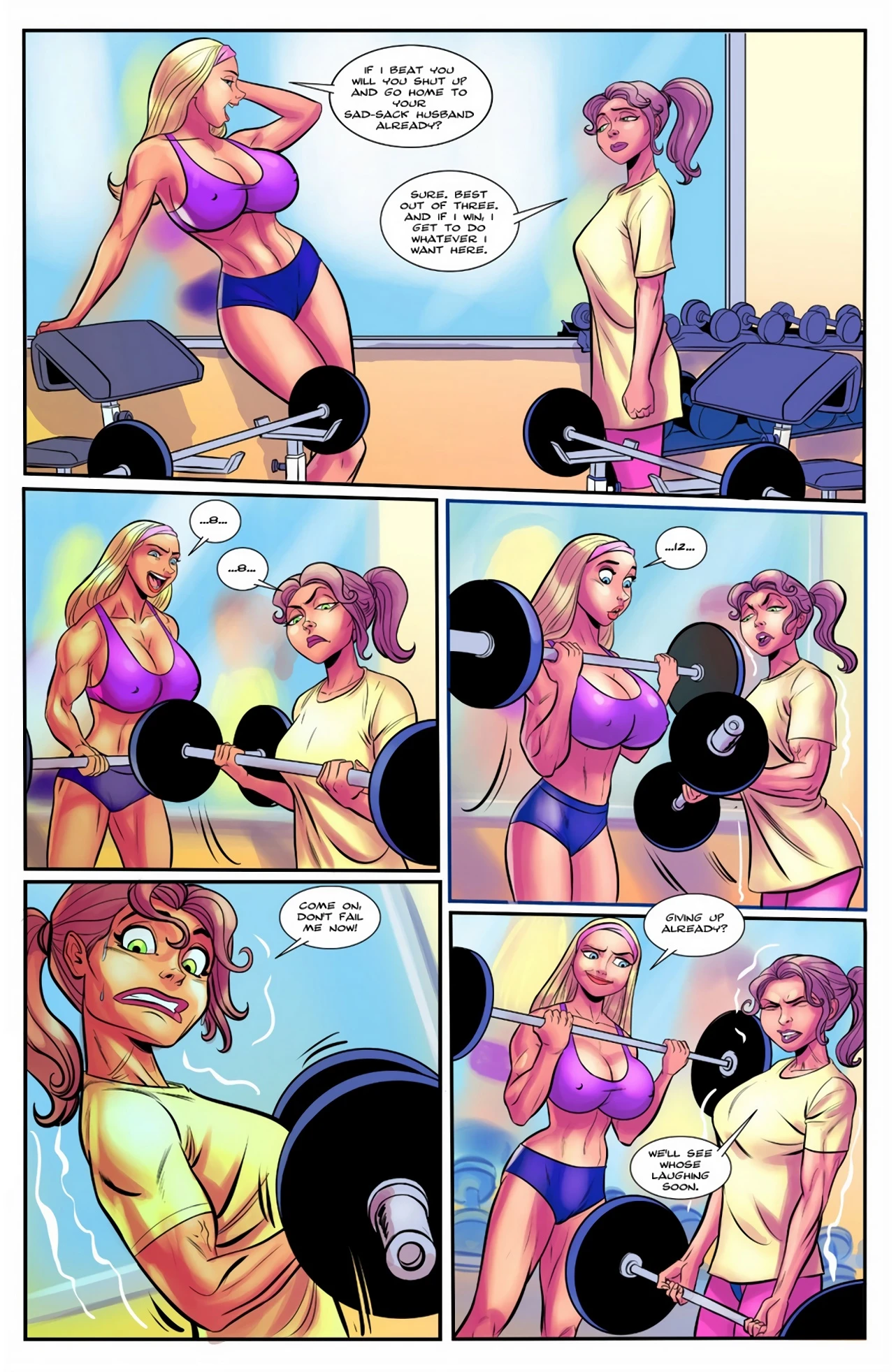Milf Club porn comic picture 7