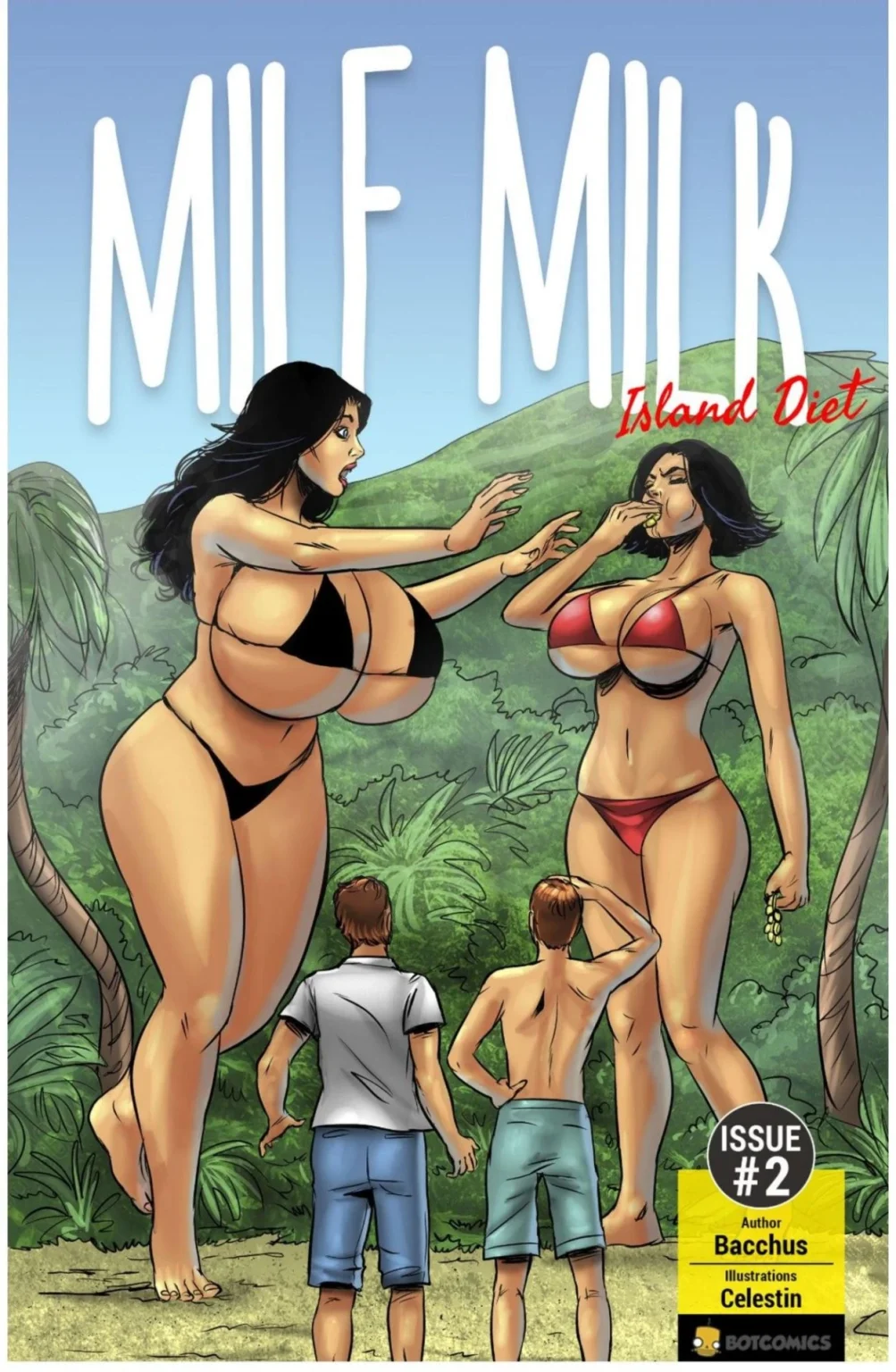 Milf Milk 2. Island Diet porn comic picture 1