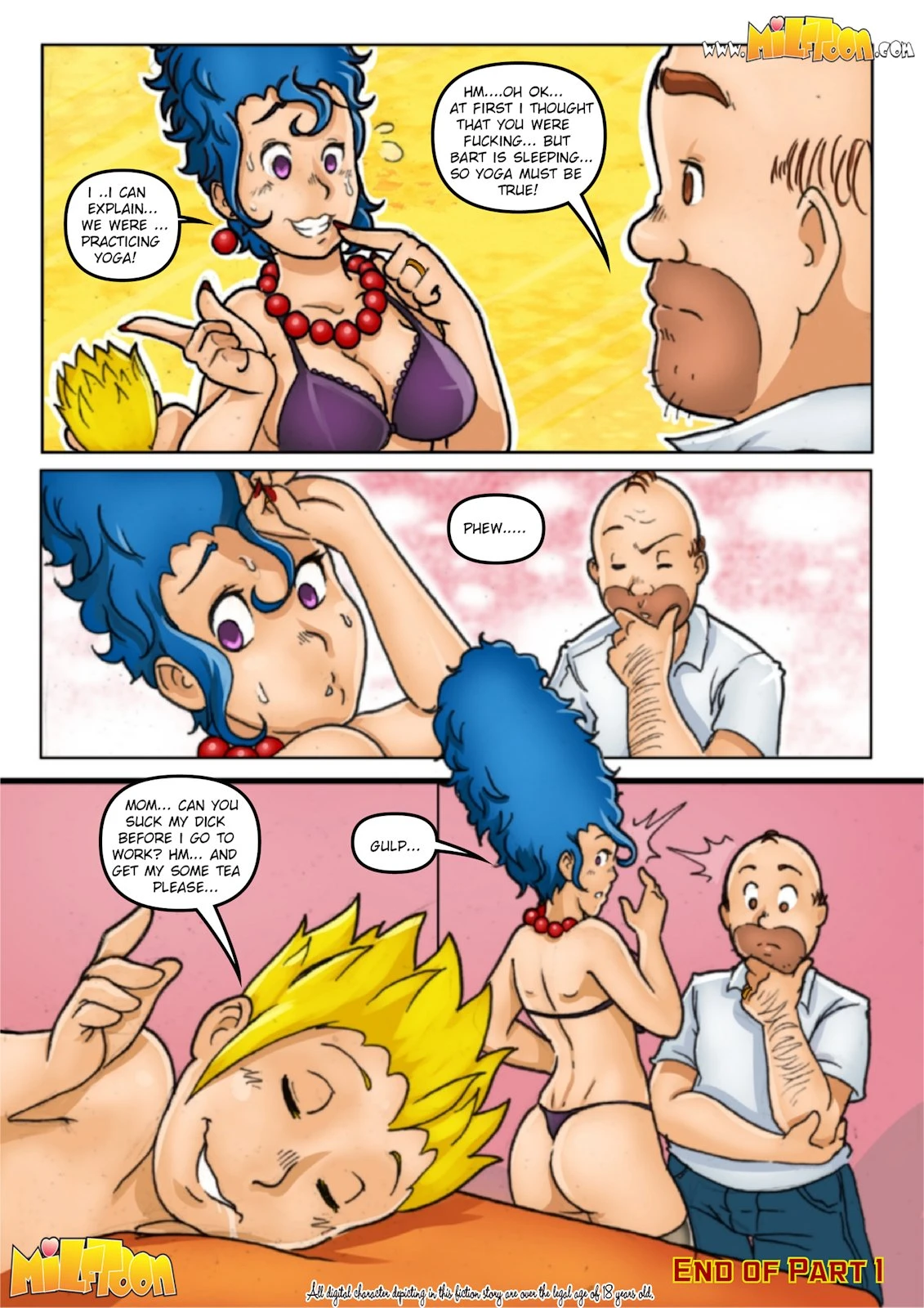 Milftoon - The Simpsons Chapter 1 (COLOR) porn comic picture 15