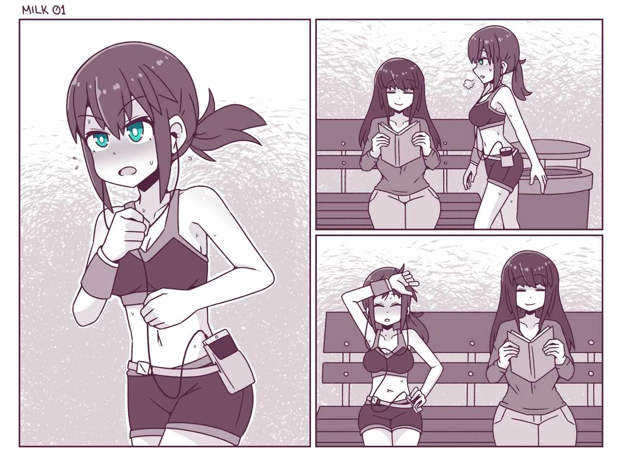 Milk porn comic picture 1