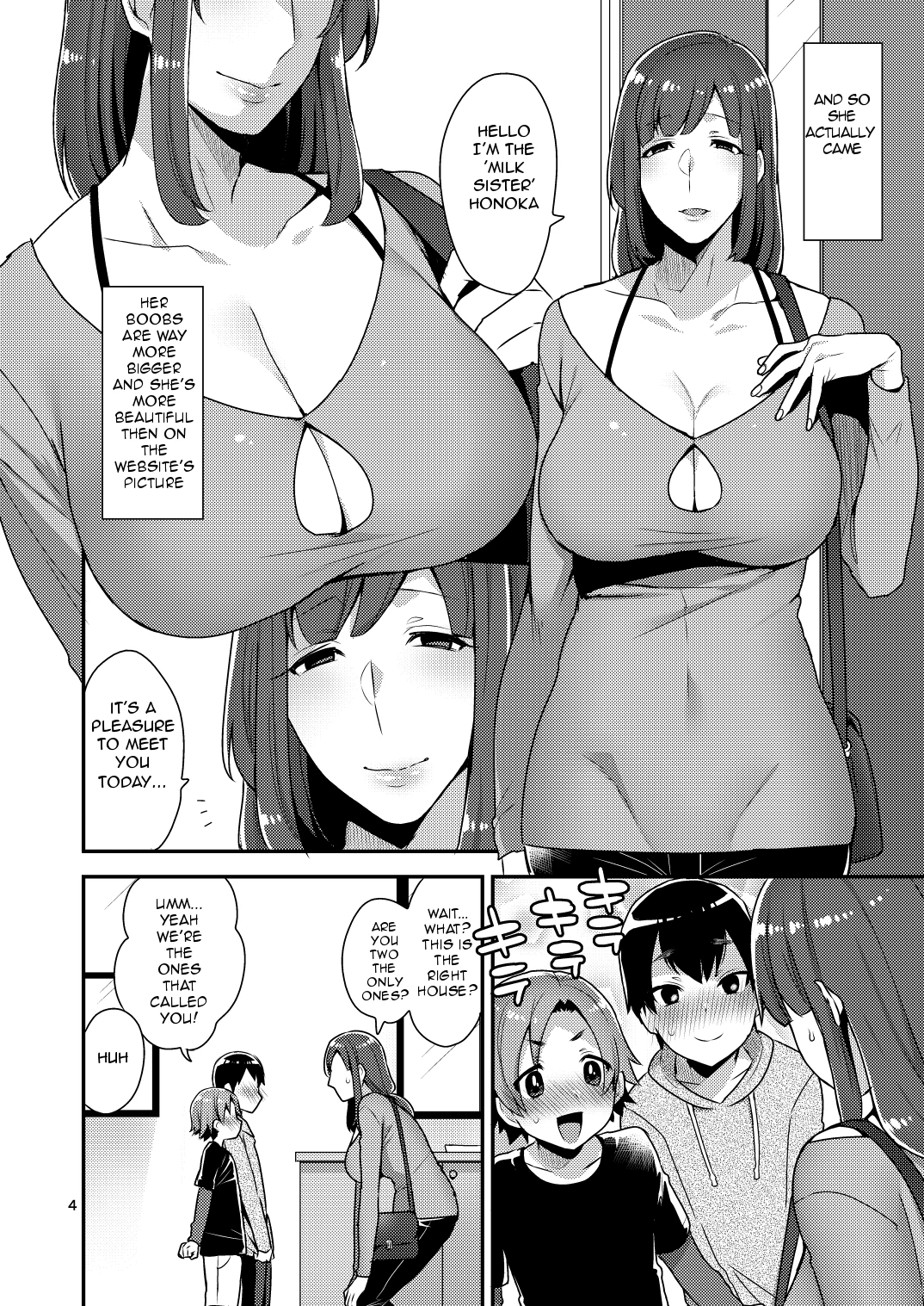 Milk Sister porn comic picture 4