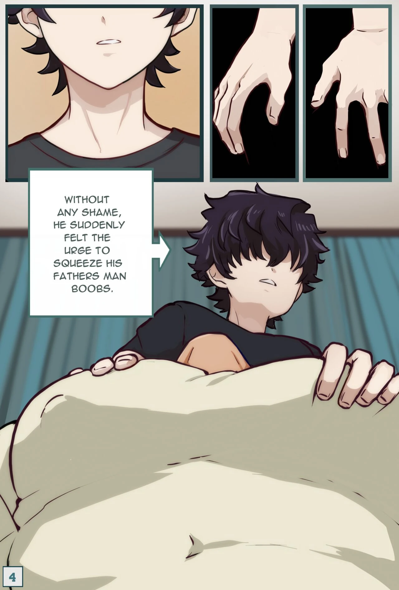 Milking Daddy porn comic picture 4